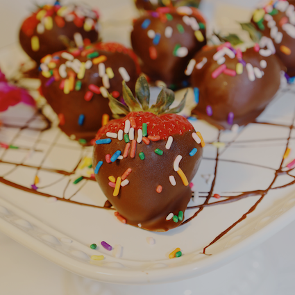 Chocolate-Dipped Strawberries